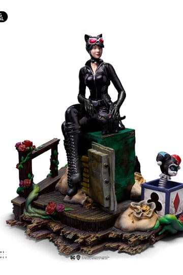 DC Comics Deluxe Art Scale Statup 1/10 Catwoman (Gotham City Sirens) 21 cm