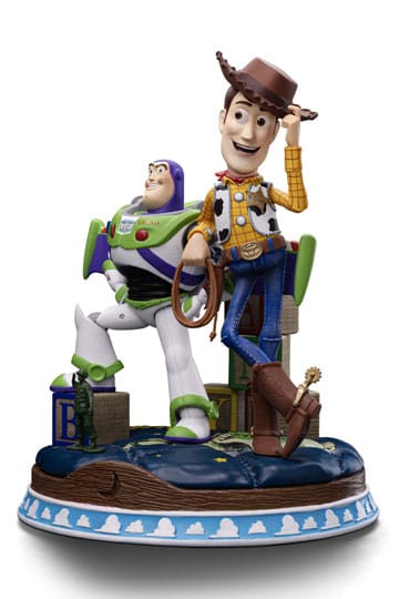 Priča o igračkama Deluxe Art Scale Statup 1/10 Buzz & Woody 38 cm