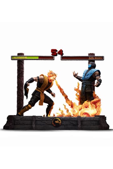 Estatua Mortal Kombat Deluxe Art Scale 1/10 Scorpion Fatality 27 cm