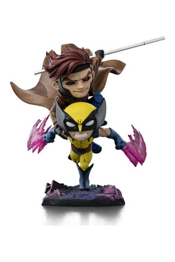 X-Men 97 Mini Co. PVC Figure Gambit and Wolverine 23 cm