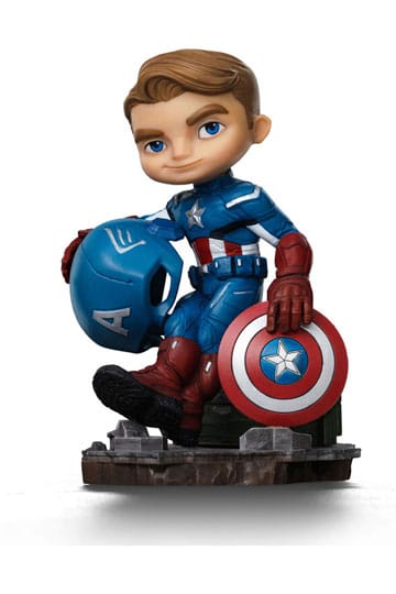 Avengers Infinity Saga Mini Co. PVC Figure Captain America 14 cm