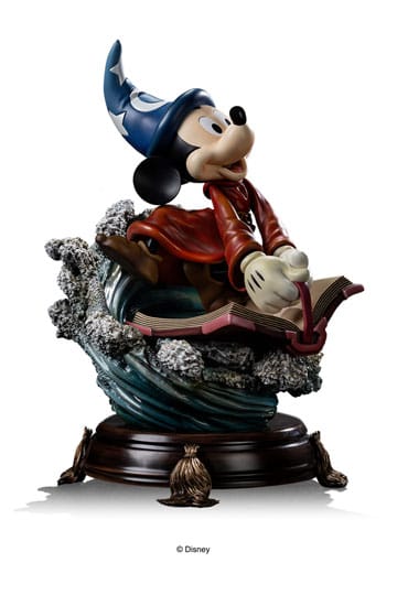 Disney Classics Vintage Collection Deluxe Art Scale Statue 1/10 Sorcier Mickey 28 cm