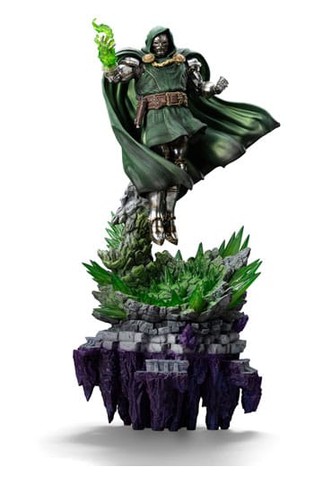 The Infinity Gauntlet Marvel Legends Diorama Statue 1/10 Doctor Doom Deluxe Edition 42 cm