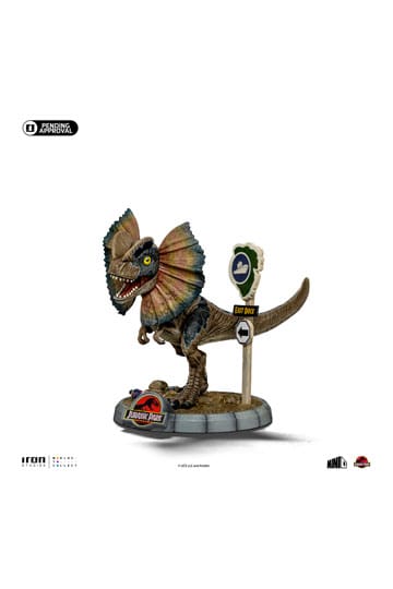 Jurassic Park Mini Co. PVC Dilophosaurus 12 cm