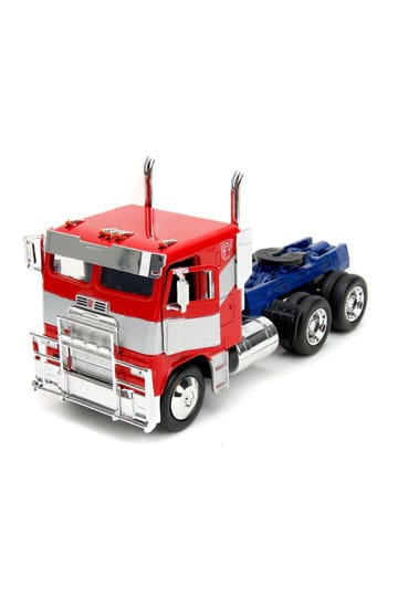 Transformers Diecast Model 1/24 Big Rig T7 Optimus Prime