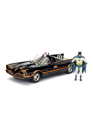 DC Comics Diecast Model 1/24 Batman 1966 Classic Batmobile