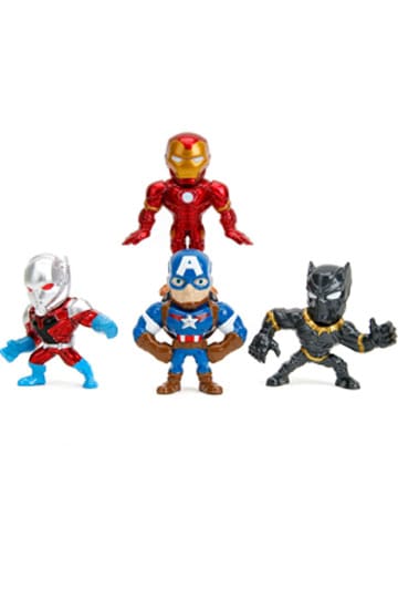 Avengers Nano Metalfigs Diecast Mini Figures 4 Pack 6 cm