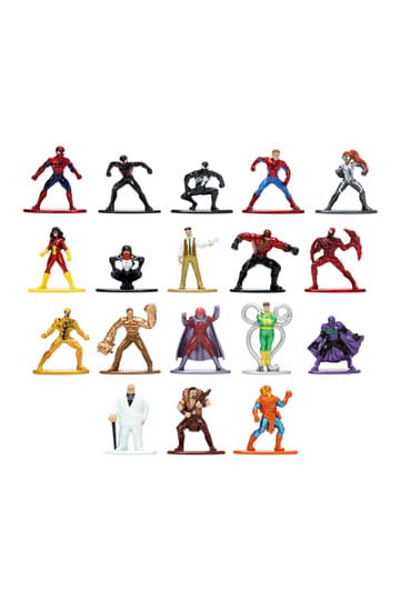 Marvel Nano Metalfigs Diecast mini figure 18-Pack Val 8 4 cm