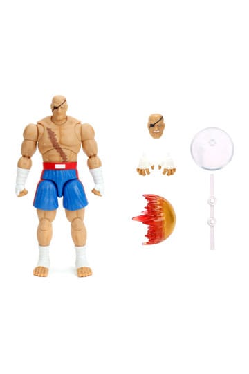 Ultra Street Fighter II: The Final Challengers Action Figur 1/12 Sagat 19 cm