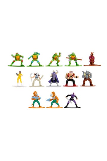 Teenage Mutant Ninja Turtles Nano Metalfigs Diecast Mini Figures 4 cm Assortment Wave 1 (24)