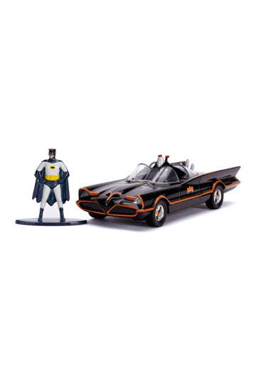 Batman Classic TV Serie Diecast Model 1/32 1966 Classic Batmobile con figura