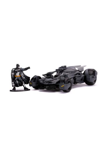 Justice League Hollywood Rides Diecast Model 1/32 Batmobile met figuur