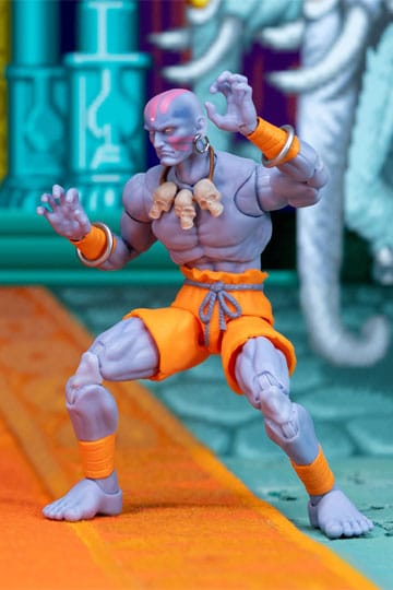 Ultra Street Fighter II: Son Meydan Okuyanlar Aksiyon Figürü 1/12 Dhalsim Deluxe 15 cm