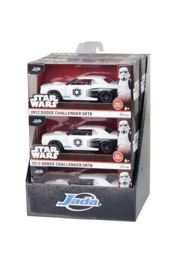 Star Wars Diecast Model 1:32 Stormtrooper 2012 Dodge Challenger SRT8 sortiment (6)