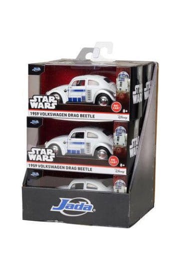 Star Wars Diecast Model 1:32 R2-D2 1959 VW Beetle Sortiment (6)