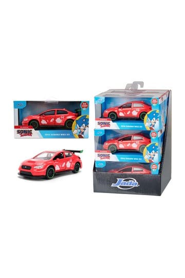 Sonic Diecast Model 1:32 Knuckles 2016 Subaru WRX STI-sortiment (6)
