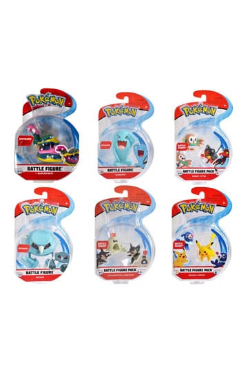 Pokémon Battle Figure Pack Mini Figures Assortment 5 cm (6)