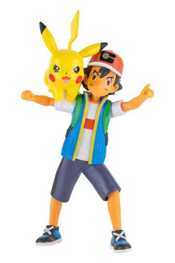 Pokémon Battle Feature Figures Ash & Pikachu 11 cm