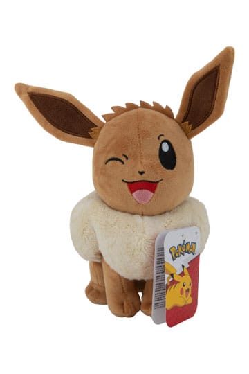 Pokémon Plush Figure Eevee Winking 20 cm