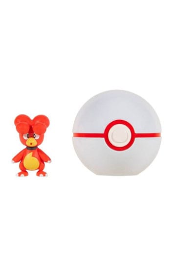 Pokémon Clip'n'go Poké Balls Magby & Poké Ball