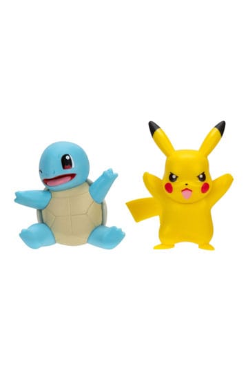 Pokémon Battle Figuur eerste partner set Afbeelding 2-pack Squirtle #2, Pikachu #9