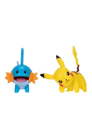 Pokémon Primer socio Figura de batalla Figura Figura 2-paquete Mudkip & Pikachu #4