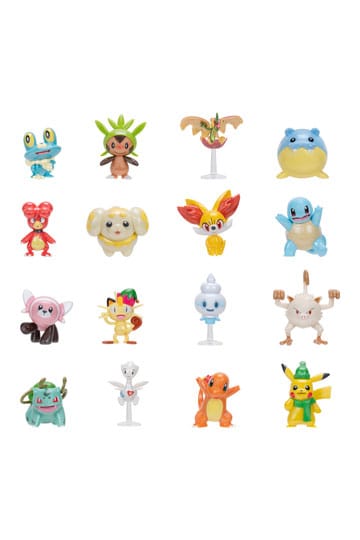 Pokémon Battle Figures Advent Calendar Holiday 2024 *Version DE/FR/NL*