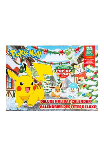 Pokémon Battle Figures Deluxe Advent Calendar Holiday 2024 *Version EN/FR*