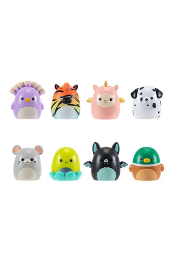 Squishmallow Squish A Longs Mini-Abbildungen 8-Pack-Stil 4 3 cm