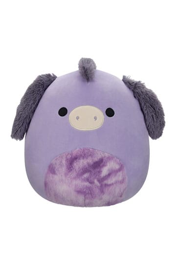 Squishmallows Plush Figure Purple Donkey with Tie-Dye Belly Deacon 30 cm