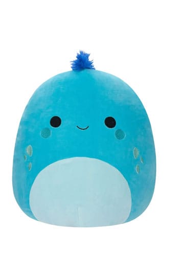 Squishmallows plysch figur cyan blå iguana med blått hår djimon 40 cm