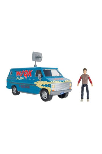 Stranger Things World of Figure e Veicolo Veicolo con action figure Il furgone Squawk Playset con Steve