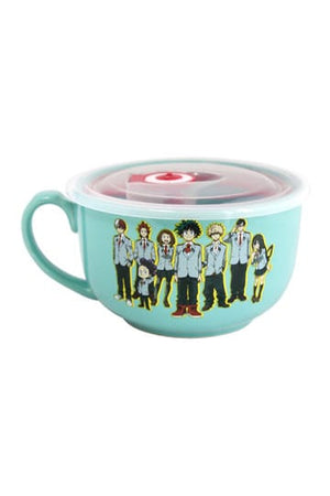 My Hero Academia Ramen bowl with lid and handle UA 532 ml