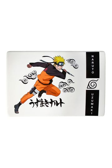 Naruto Shippuden Ceramic Sushi Set with Chopsticks Naruto Uzumaki