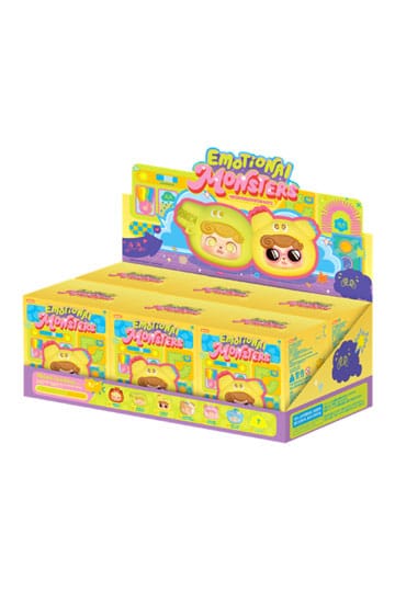 QKid: Emotional Hairy Monsters Series Blind Box Hörlursväska 8 cm Display (6)
