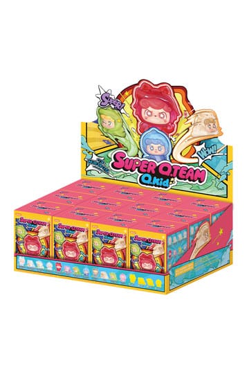 QKid: Super Q. Team Mini Series Blind Box figura 5 cm Display (12)