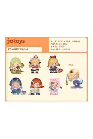 Kokosa: Girls Series Blind Box figuur 9 - 12 cm Display (6)