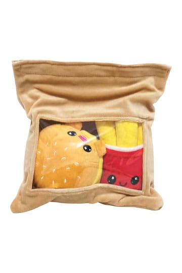 Yummis juntos Figuras de felpa 2 Pack Burger & Fries en Bag Take Away 21 cm