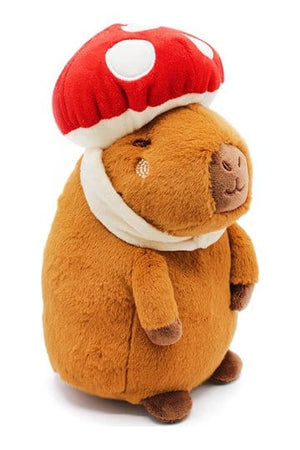 Capybara Plüschfigur Pilz 23 cm