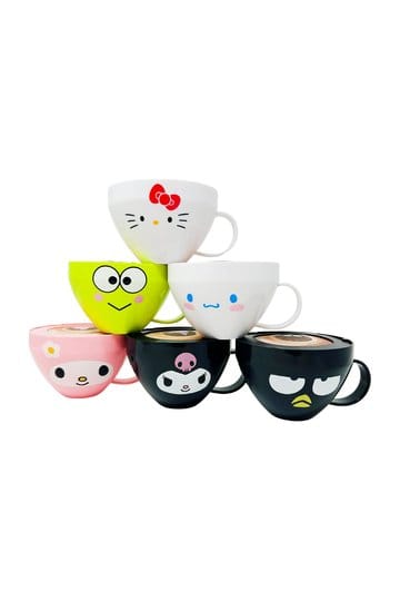 Sanrio Squishy Figures Hello Kitty Cappuccino Display (8)