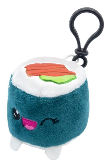 Peluchi peluche figure et portefeuille Maki Sushi avec saumon 7 cm