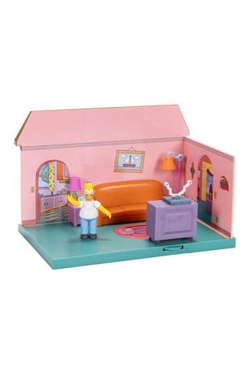 Simpsons Mini Figure Playset Living Room