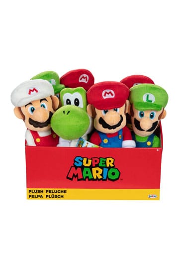 Super Mario Plush Figures 23 cm Assortment (8)