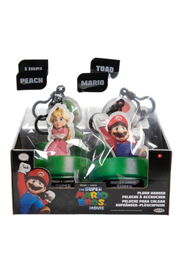 Super Mario Bros. Movie Plush Keychains 8 cm sortiment (12)