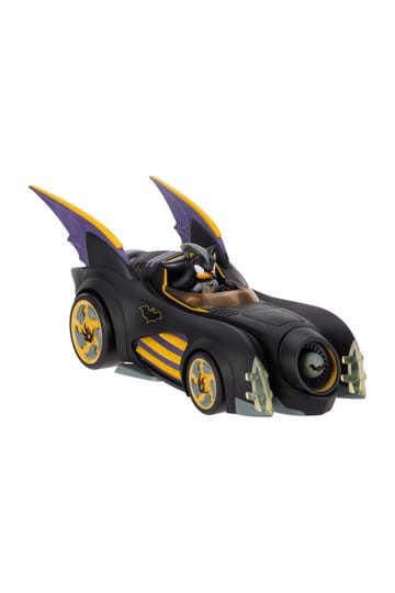 DC x Sonic – The Hedgehog Actionfigur mit Vehicle Shadow Batman & Batmobile 6 cm