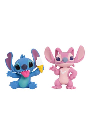 Lilo & Stitch Mini Abbildung 2-Pack Angel & Stitch 7 cm