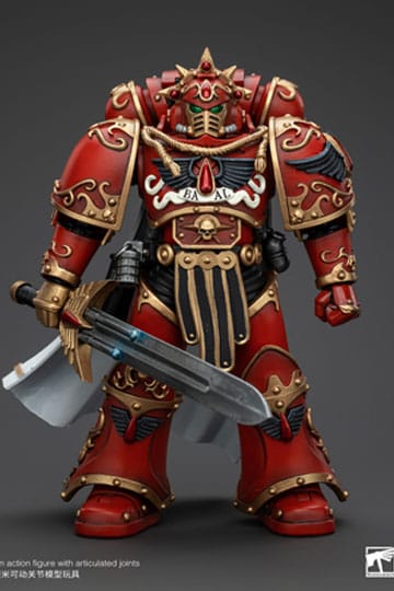 Warhammer The Horus Heresy Action Figur 1/18 Blood Angels Legion Praetor med Paragon Blade 13 cm