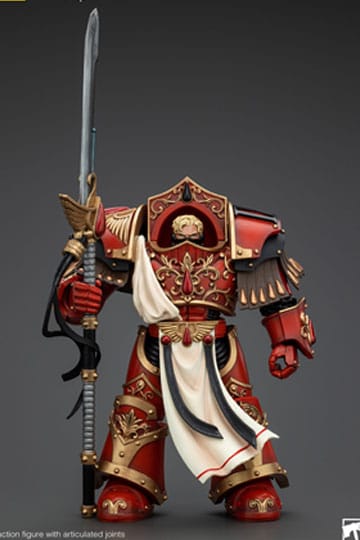 Warhammer The Horus Herejía Acción Figura 1/18 Blood Angels Paladins Paladins Escuadrón Crimson Ejemplar 14 cm