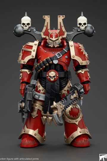 Warhammer 40k Action Figure 1/18 World Eaters Khorne Berzerker 2 13 cm