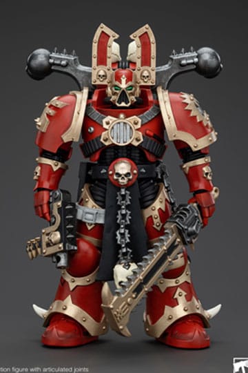 Warhammer 40K Actie Figuur 1/18 Wereldeters Khorne Berzerker 6 13 cm